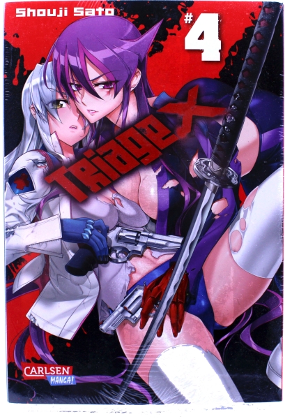 Triage X Manga Nr. 4 von Carlsen